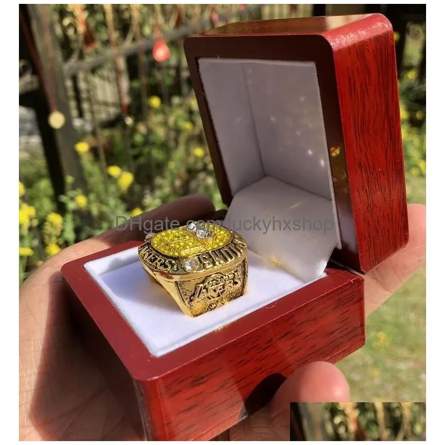 1 hole wooden display box fit for various  world series basketball football team champions championship ring souvenir