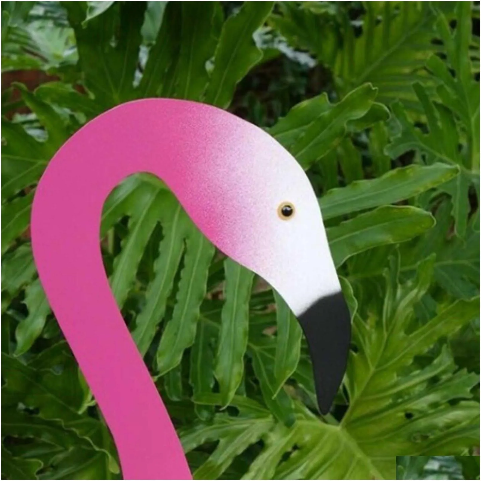 Garden Decorations Garden Flamingo Wind Indicator Whimsical Rotating Bird Scpture Absolutely Gorgeous Unique Dynamic Yard Decoration D Dh08E