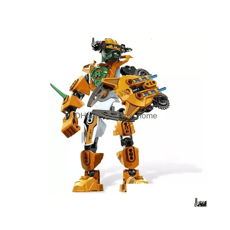 blocks star warrior soldiers bionicle hero factory surge evo stringer robot figures building blocks bricks kids toys 231207