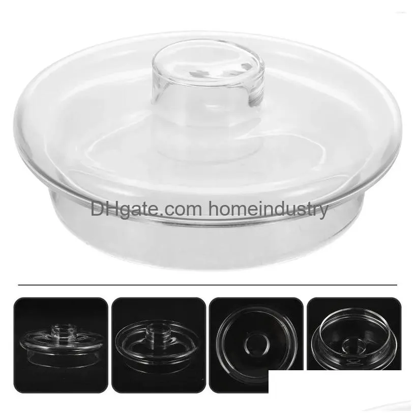 Dinnerware Sets Tea Pot Glass Lid Decorative Kettle Er Replaceable Teacup Drop Delivery Dhqhs