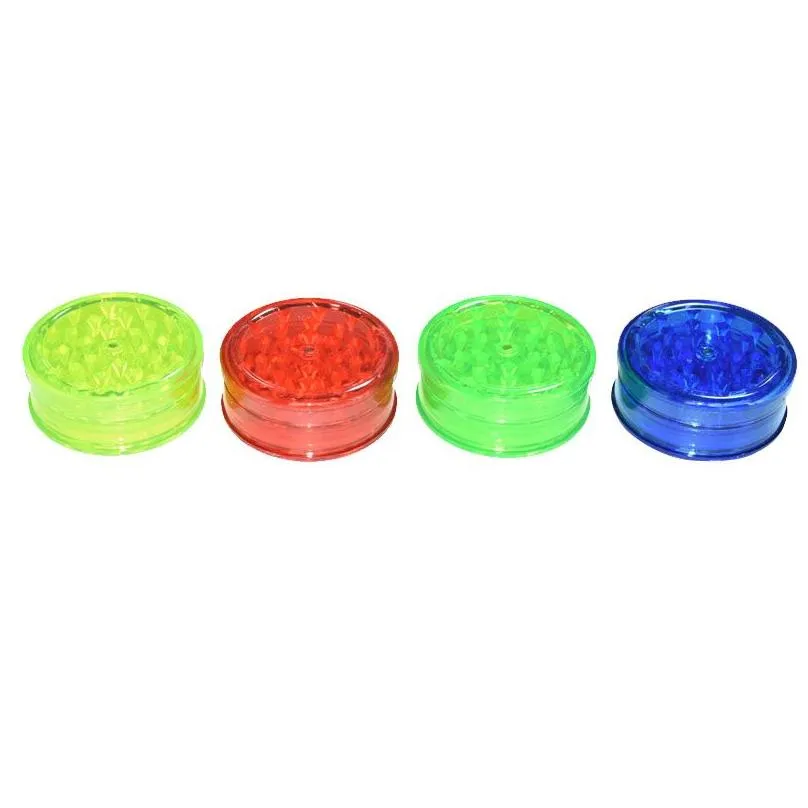 herb grinder with 3layer 60mm plastic tobacco grinders for smoke accessories smoking pipes acrylic grinders