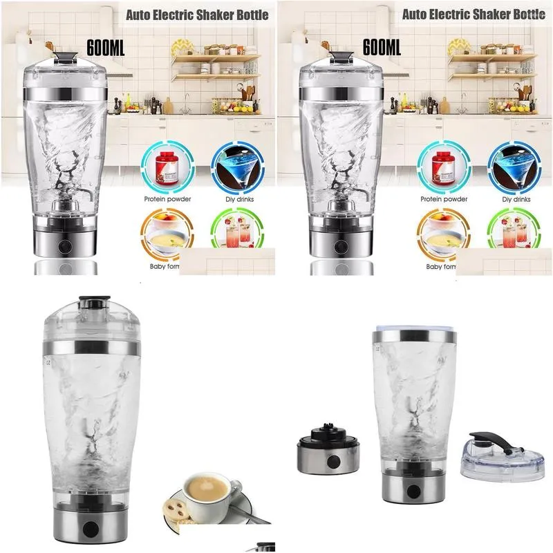 portable vortex electric protein shaker mixer bottle detachable cup11