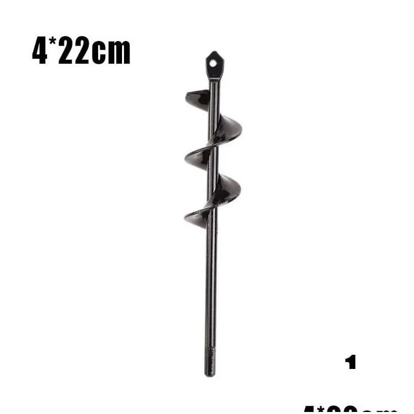 Professional Drill Bits Garden Auger Spiral Bit Flower Planter Digging Mtiple Sizes And Depths Used For Electric Modified Drop Delive Dhyfu