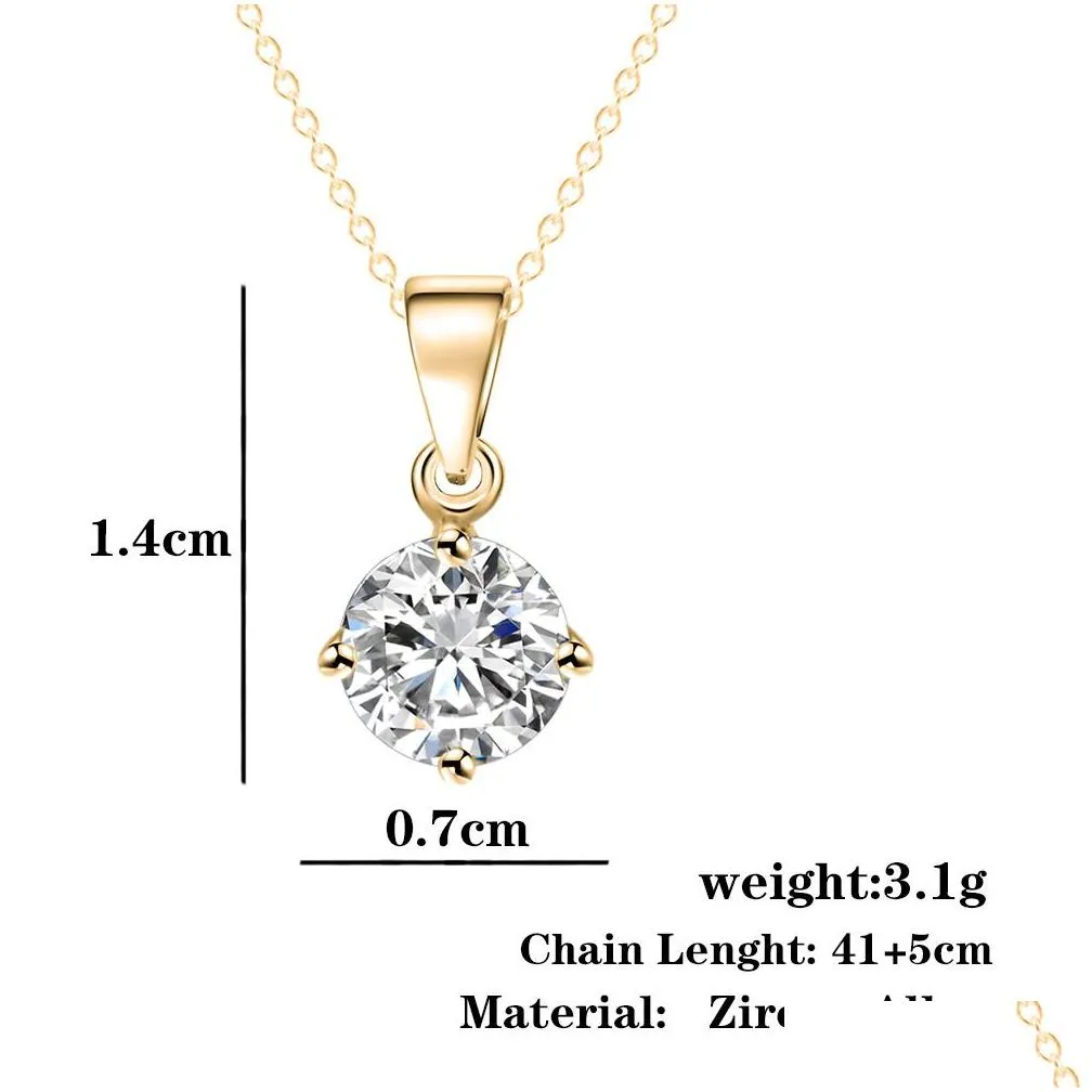Pendant Necklaces Pendant Necklace Sier Gold Plated Locket Necklaces Diamond Gemstones Fashion Jewelry Drop Delivery Jewelry Necklaces Dhkoj