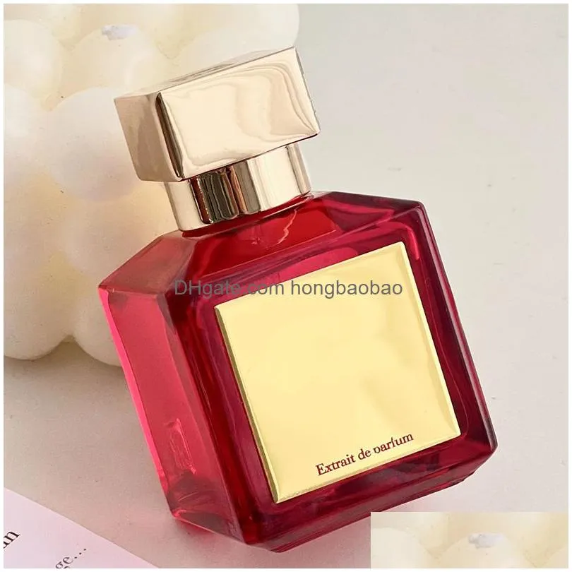 highest quality 70ml man sun fran cis kurka jian women perfume fragrance bac rat roa ge 540 floral eau de female long lasting luxury perfum spray