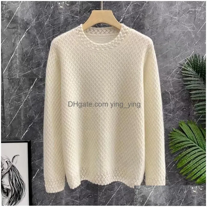 womens sweaters wool cashmere sweater women 3d three-dimensional hollow out round neck jumper knit autumn bargain price fashion top