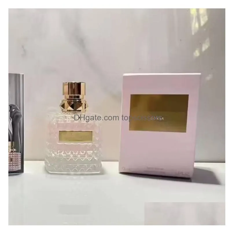 Incense Women Fragrance 100Ml Born In Roma Coral Fantasy Voce Viva Eau De Parfum Long Lasting Time Good Smell Edp Design Brand Woman L Dhzey