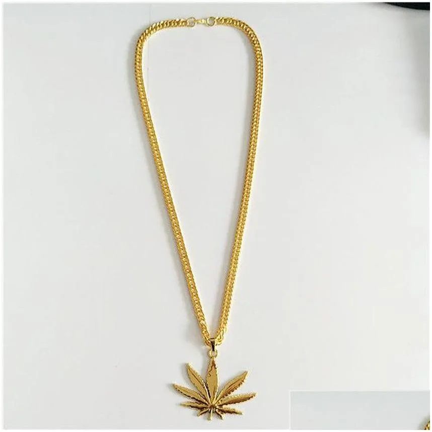 Pendant Necklaces Pretty Gold Chains For Men Cross Pendant Necklace Statement Punk Necklaces Hip Hop Jewelry Drop Delivery Jewelry Nec Dhpmg