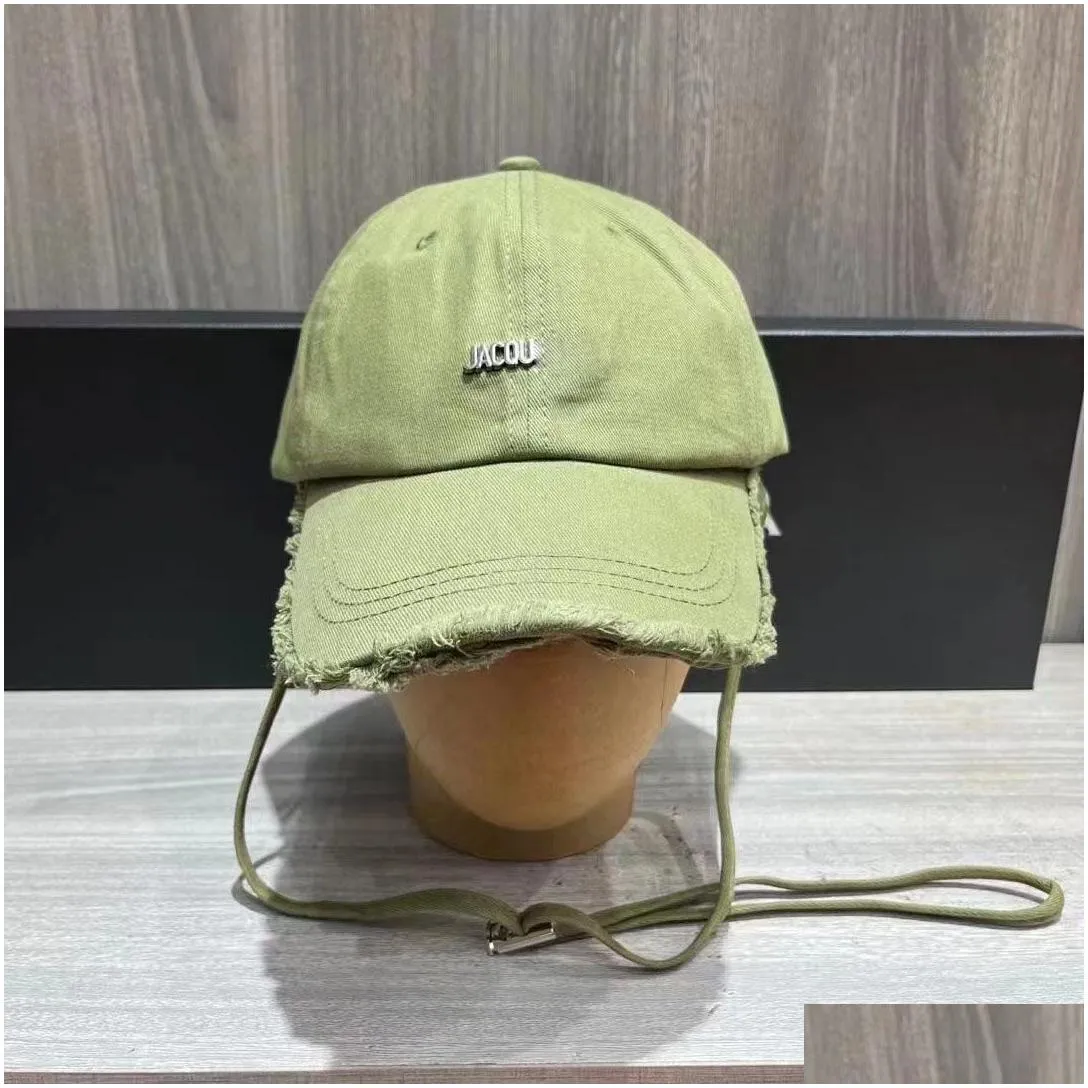 women`s summer fashion designer ball cap men`s candy outdoor vacation sports metal letter printing hat eaves worn out craft casquette