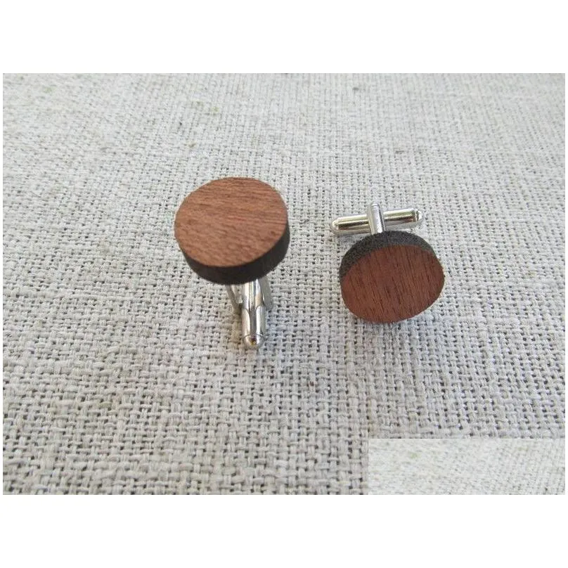 Openers 10Pcs Portable Wooden Blank Bottle Opener Key Chain Money Clip Cufflinks Wood Unique Creative Gift 220309 Drop Delivery Home G Dhtbe