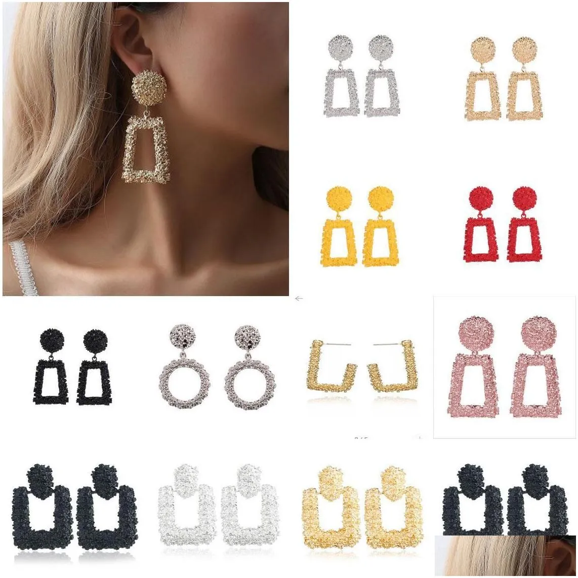 Stud Earings For Woman Wedding Jewelry Rhinestone Gemstone Crystal Stud Earrings Korean Fashion 925 Sier Plated Zircon Cz Drop Delive Dhagk