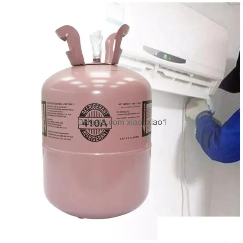Refrigerators Freezers Freon Steel Cylinder Packaging R410A 25Lb Tank Refrigerant For Air Conditioners Drop Delivery Home Garden A