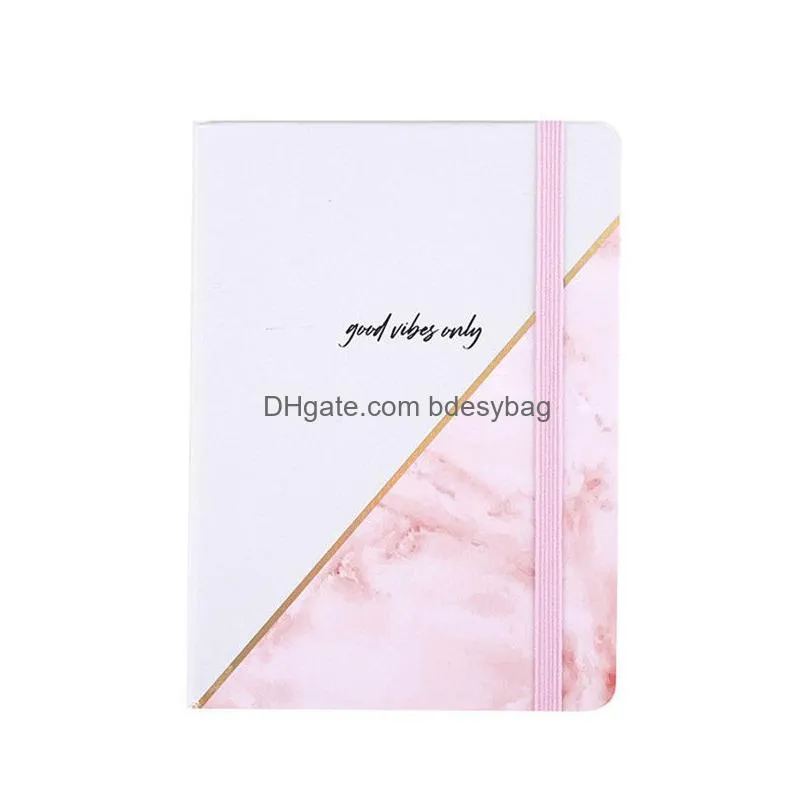 Notepads Wholesale A5 Bandage Notebook Harder A6 A7 192 Page Notepad Journal Diaries Office School Supplies Stationery Drop Delivery O Dhrwf