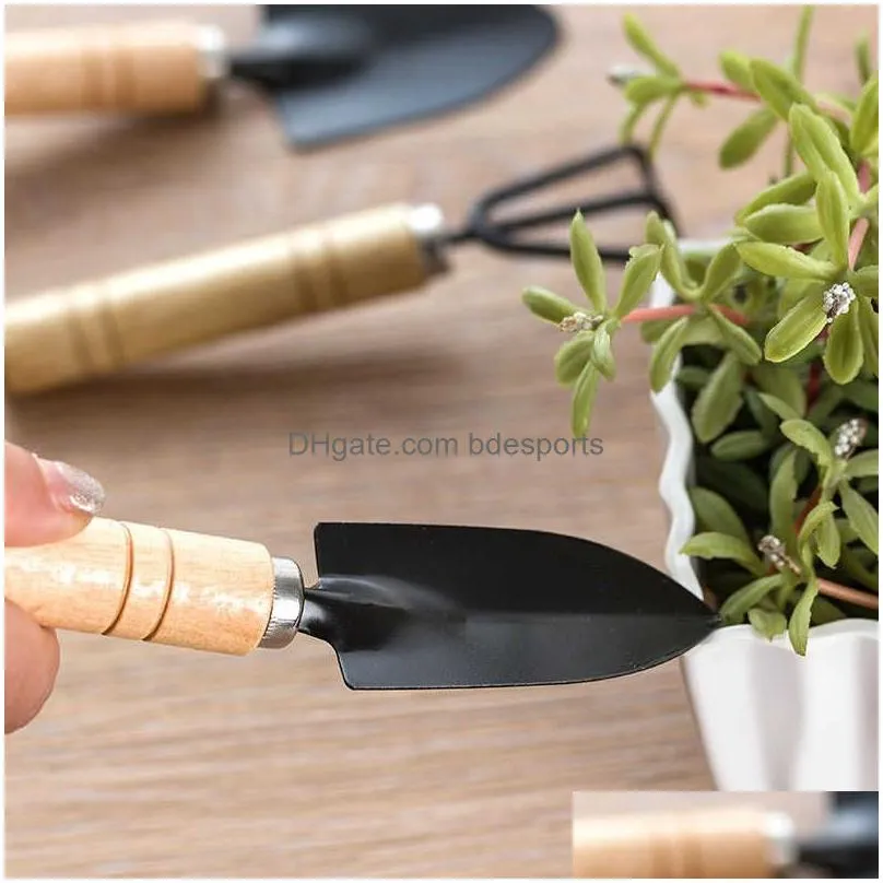 Sprayers New Flower Planting Tool Set Vegetable Gardening Shovel Loose Soil Potting Garden Shears Planer Drop Delivery Home Garden Pat Dhnh7