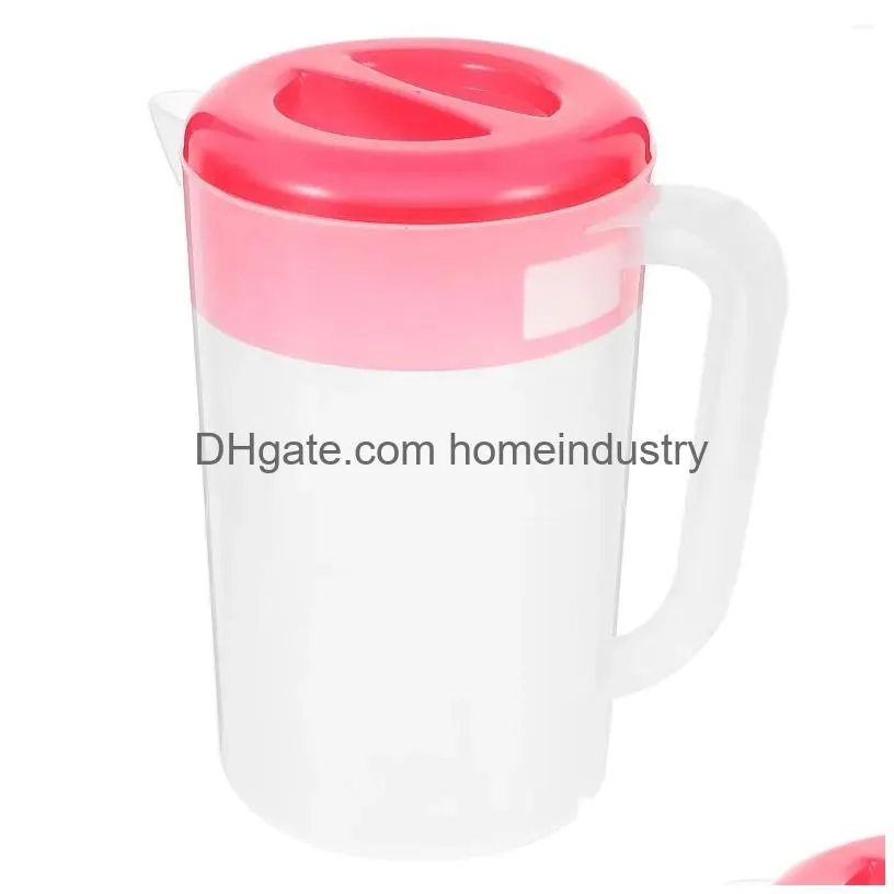 Water Bottles Cold Bottle Pitcher With Lid Jug Tea Pitchers For Drinks Kettle Iced Food Grade Coffee Drop Delivery Dhncw