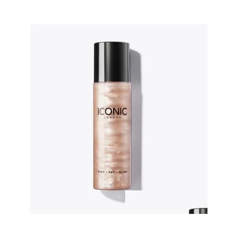 epack iconic london makeup liquid beauty long lasting prep-set-glow waterproof iconic london highlighters illuminator 120 ml free ship