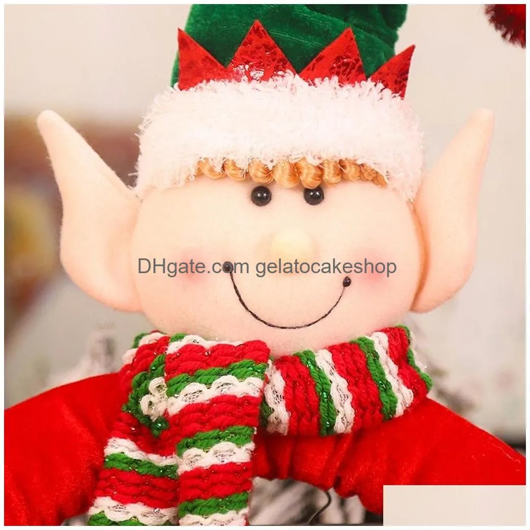 santa claus dolls merry christmas decorations for home christmas gifts for kids xmas navidad natal 2020 kerst decor year 5