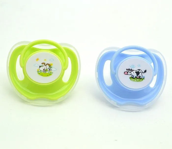 pacifying play mouth round head flat head pacifying play mouth printed baby pacifier