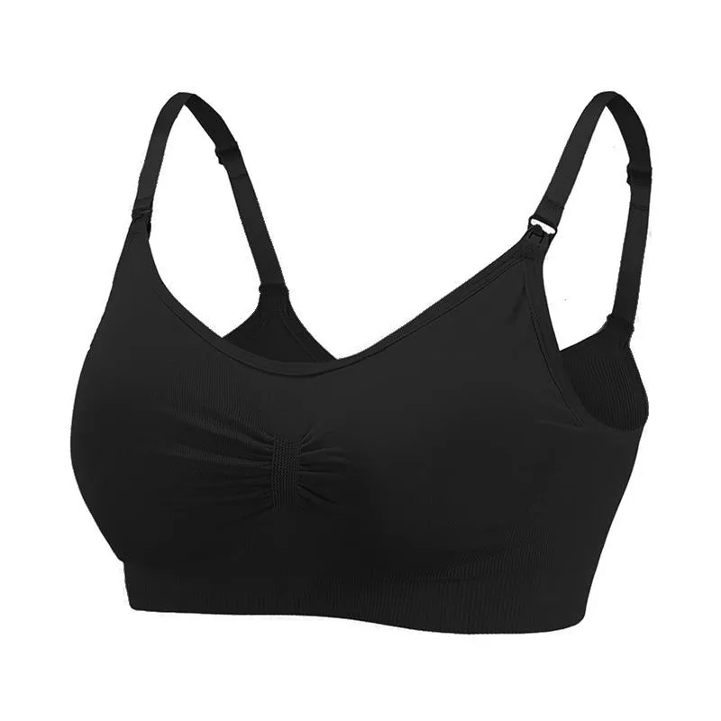 pre-opening non-trace plus size nursing bra for pregnant women nursing adjuster slim postpartum nursing bra bra