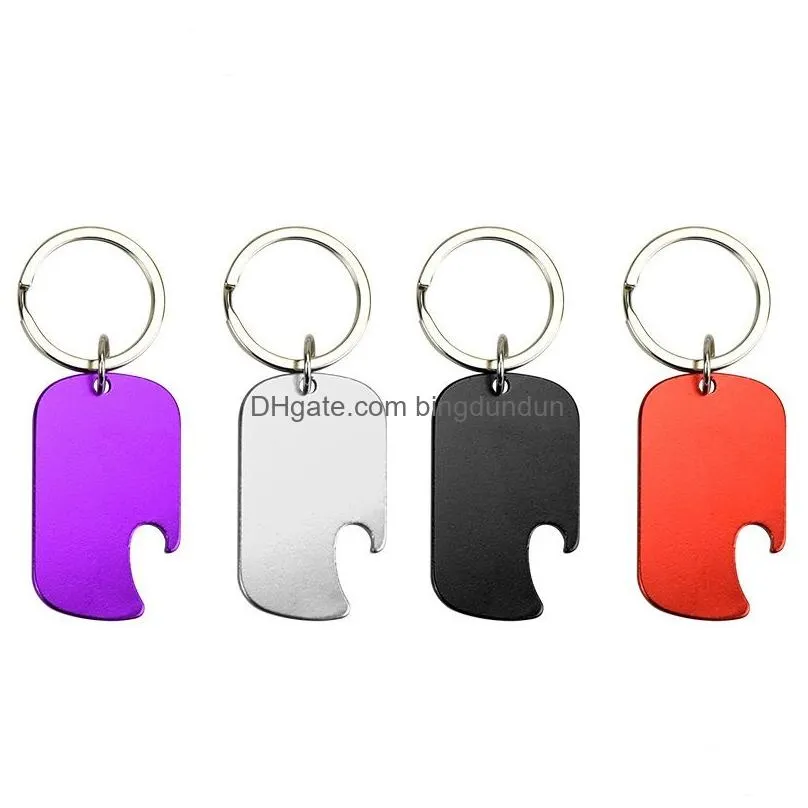dog tag opener aluminum alloy military pet dogs id card tags with opener-portable small beer bottle openers dh8560