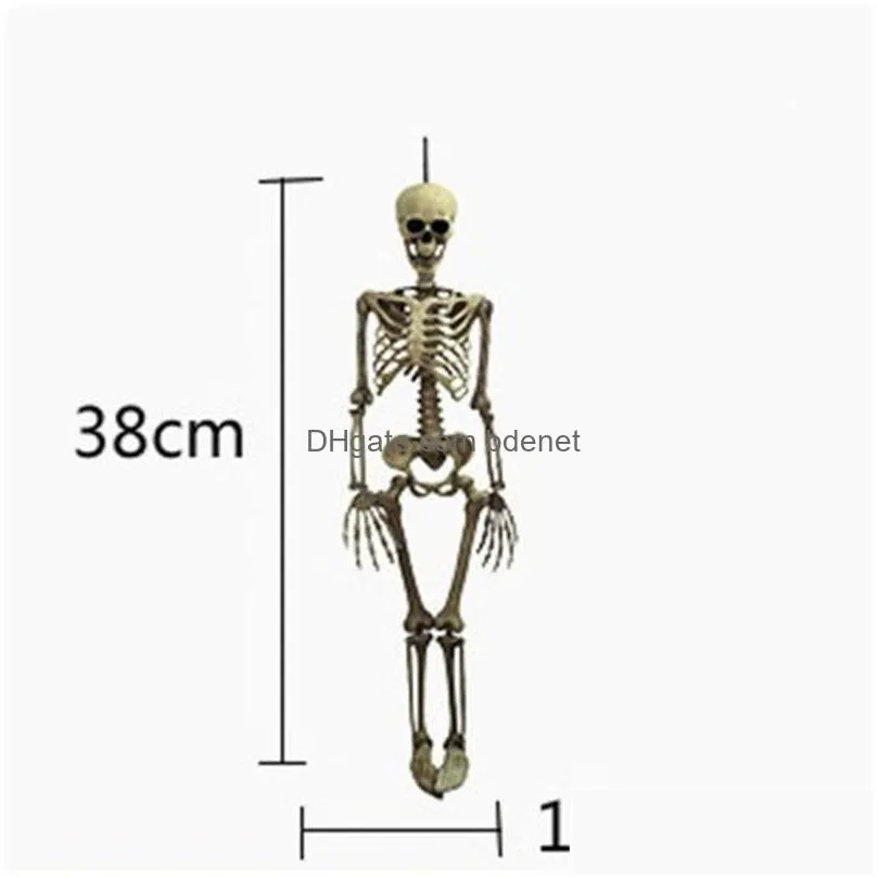 halloween prop decoration skeleton full size skull hand life body anatomy model decor y201006