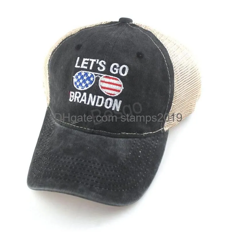 party hat lets go brandon printed men women baseball caps election president joe biden cap adjustable fashion casual sport hats bh5739