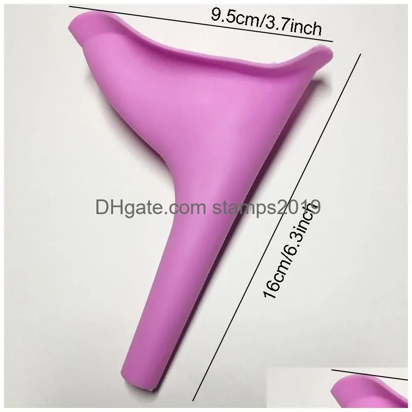 urinating portable female outdoor standing urinal silicone urination equipment field emergency toilet female private place nursing bh1710