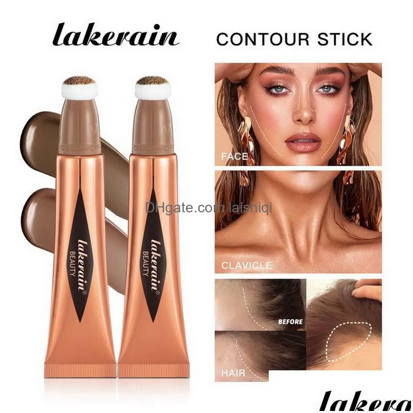 lakerain highlighter contour stick eye blush highlight concealer beauty multifuncational stick easy to wear long-lasting brighten