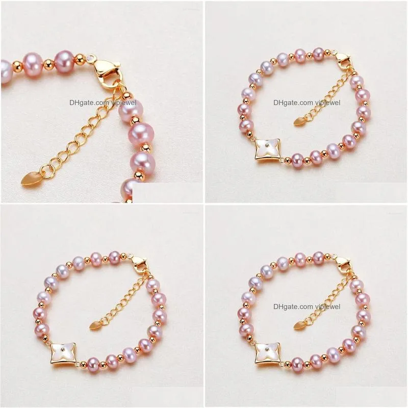 charm bracelets vintage classic natural pearl beimu bracelet for women luxury exquisite lucky jewelry accessories anniversary gift