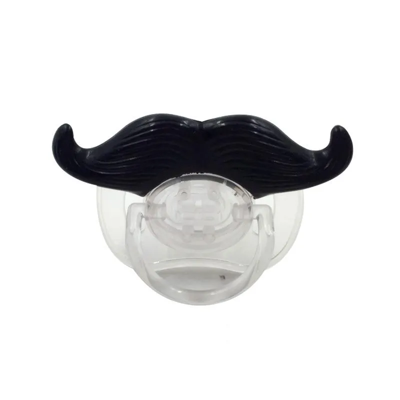 baby silicone pacifier baby pacifier beard pacifier lip pacifier funny pacifier