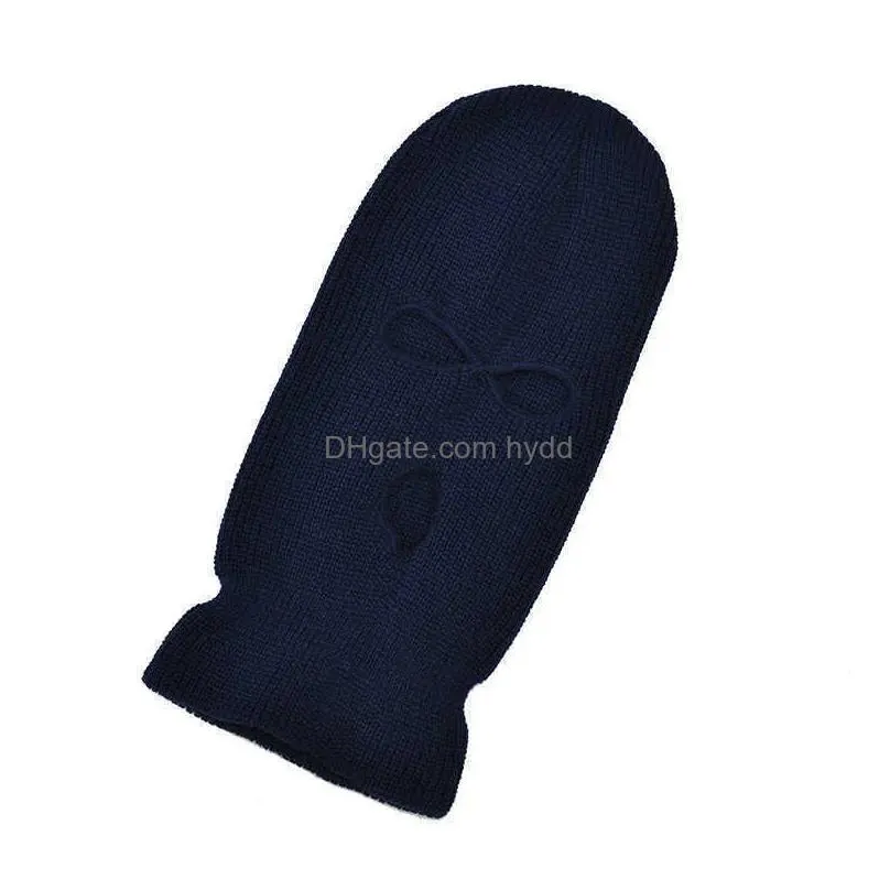 cycling caps masks ski mask knitted face cover winter balaclava full face mask for outdoor sports cs 3 ho balaclava party mask limited broidery