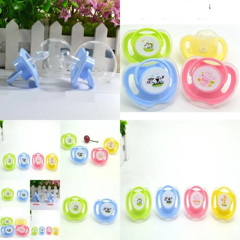 pacifying play mouth round head flat head pacifying play mouth printed baby pacifier