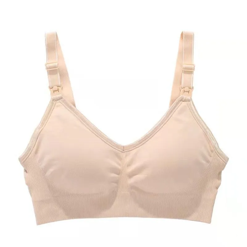 breast-feeding bra before pregnancy open button breast-feeding bra without underwire pregnant women breast-feeding bra postpartum mommy underwear