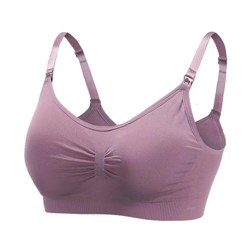 pre-opening non-trace plus size nursing bra for pregnant women nursing adjuster slim postpartum nursing bra bra