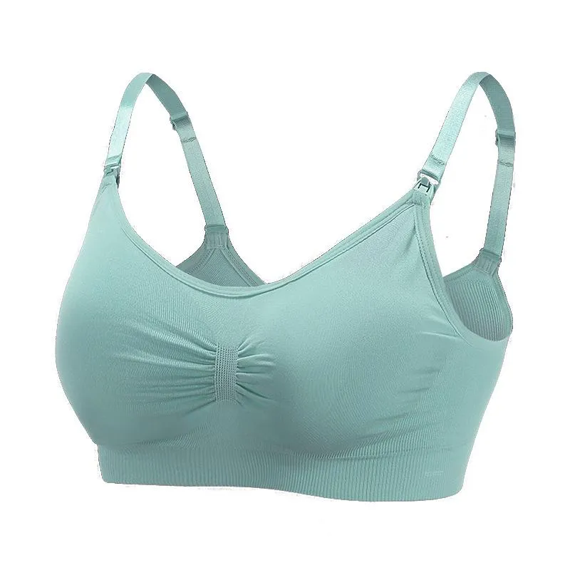 pre-opening non-trace plus size nursing bra for pregnant women nursing adjuster slim postpartum nursing bra bra