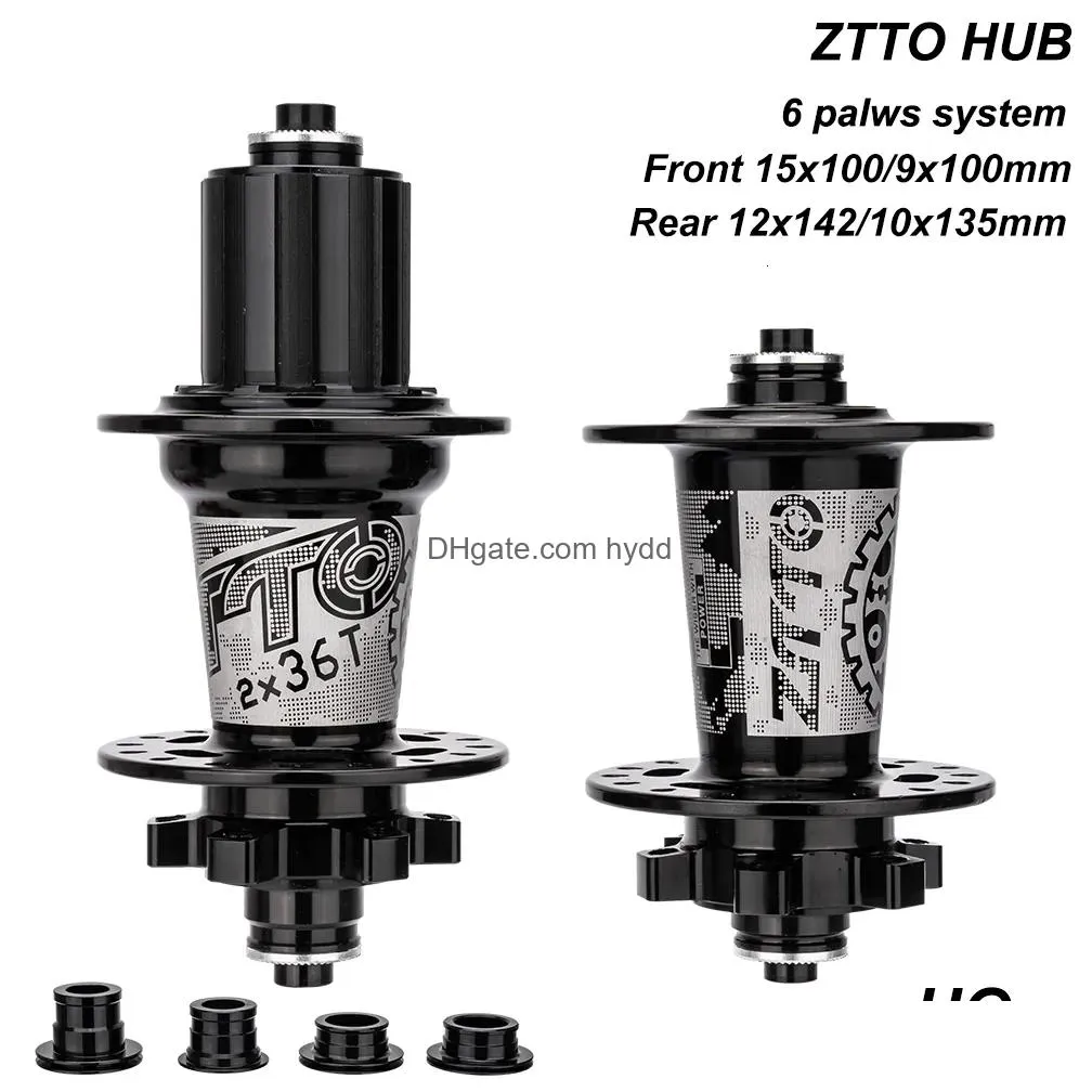 bike groupsets ztto mountain hub 32 holes 6 pawls disc brake bearing 10 11 12 speed xd thru axle quick release bicycle wheel 142 135mm