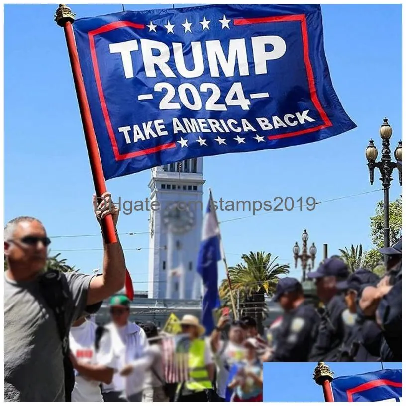 3x5 ft make america again trump flag 2024 american president election banner donald trump usa ensign presidents flags bh7095 tqq