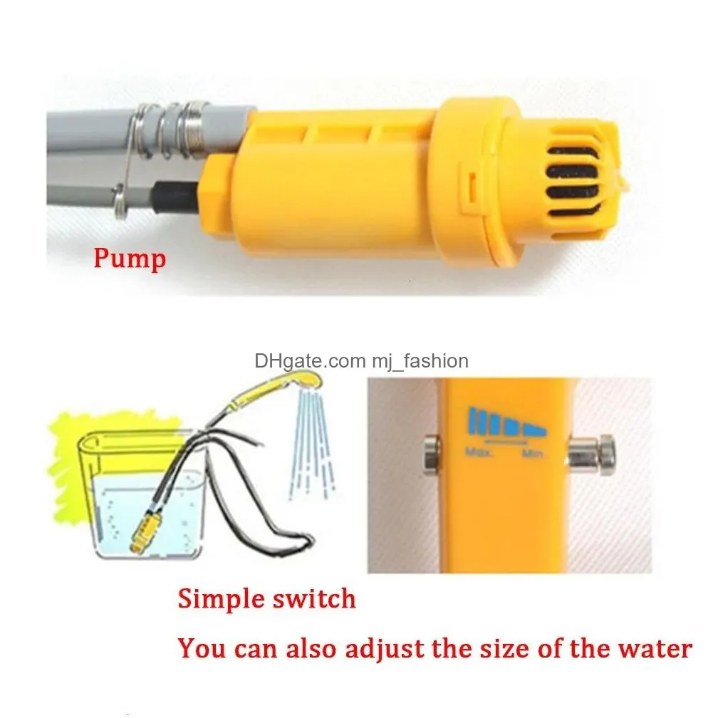 portable camping shower 12v car cigarette lighter handheld outdoor camp shower pump for travel camp hiking pet shower car wash 240124