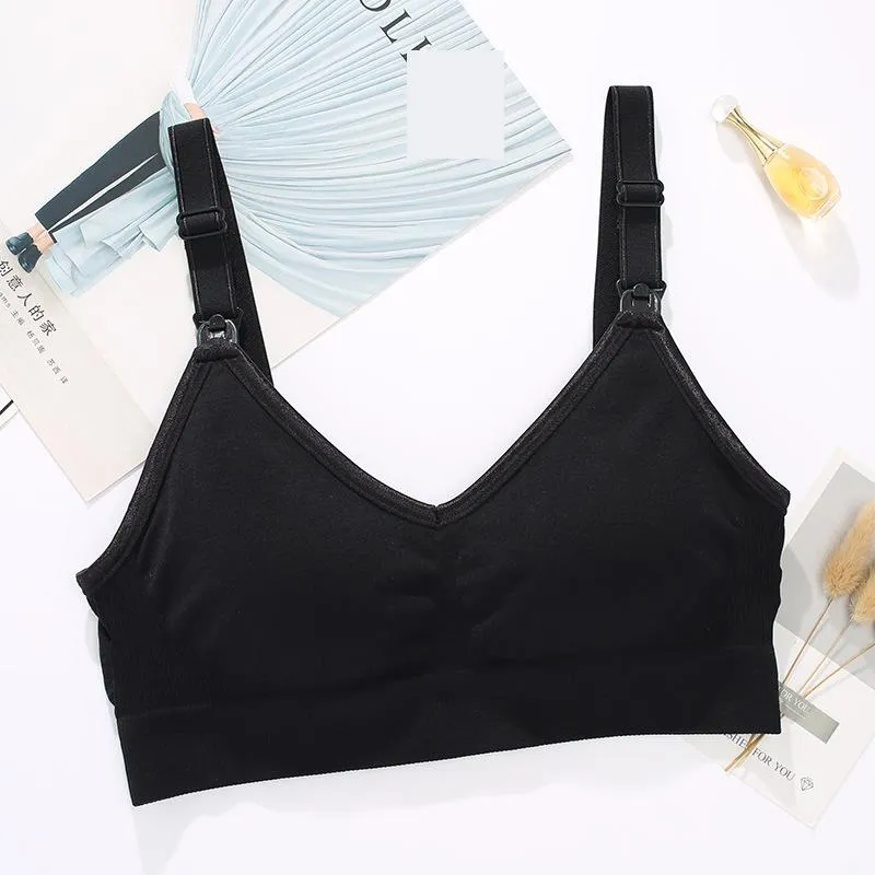 breast-feeding bra before pregnancy open button breast-feeding bra without underwire pregnant women breast-feeding bra postpartum mommy underwear