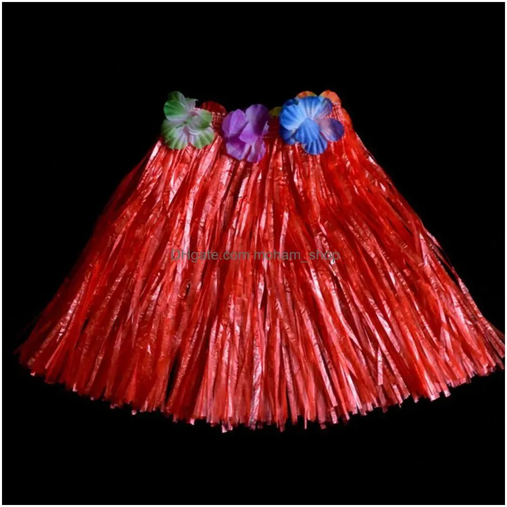  party grass skirt women fashion hawaii dance show performance skirts bar club performance hula skirt cpa5751