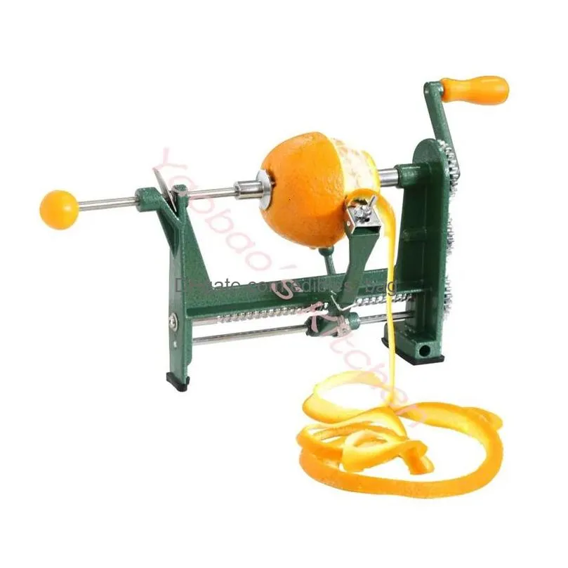 manual household  orange potato fruit vegetables rotary peeler machine multifunction stainless steel kitchen tool 240113