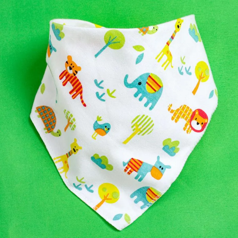baby drool towel baby triangle towel double buckle newborn child headscarf bib scarf spring and summer seasons