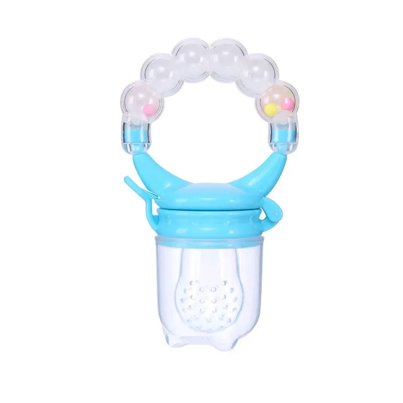 baby teether baby food rattle rattle fruit and vegetable bite bag pacifier eat fruit silicone pacifier