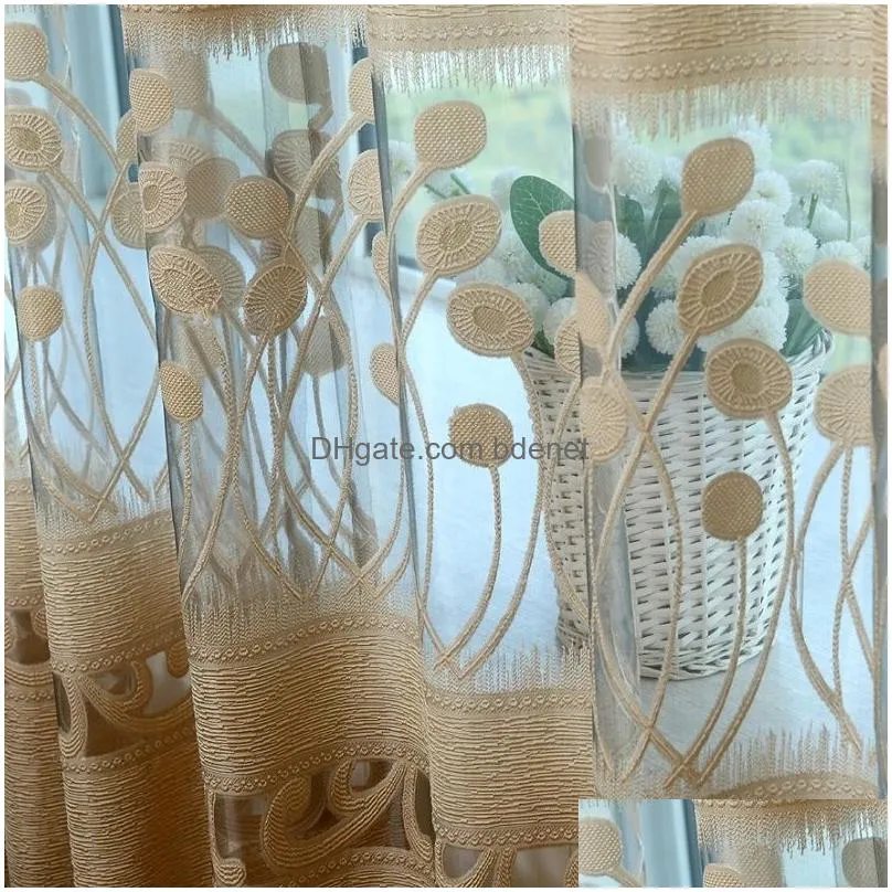 custom translucidus tulle curtains living curtains bedroom kitchen sheer curtains y200421