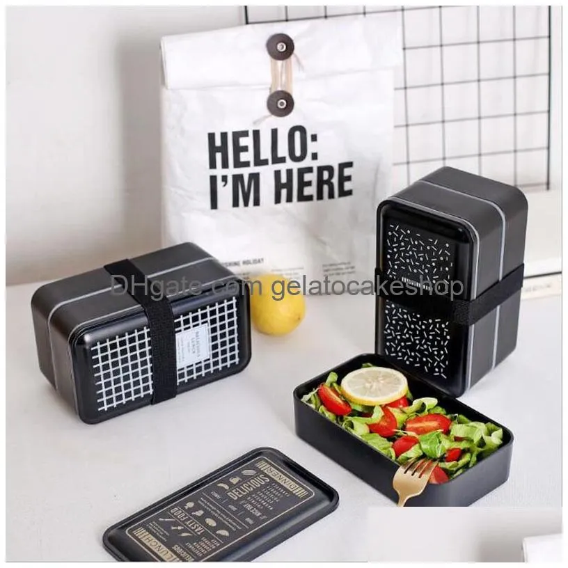 lunch box food container heated container bento food box for kids lancboks lonchera meal prep thermos bag bolsa almuerzo t200710