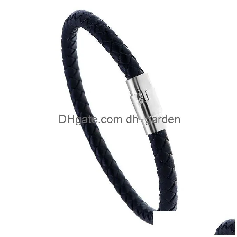 weave braid bracelet simple buckle bracelets wristband bangle cuff for wome men fashion jewelry will and sandy