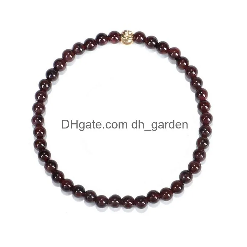 4mm mini natural stone beaded bracelets reiki gemstone energy crystal bracelet for men women fashion jewelry