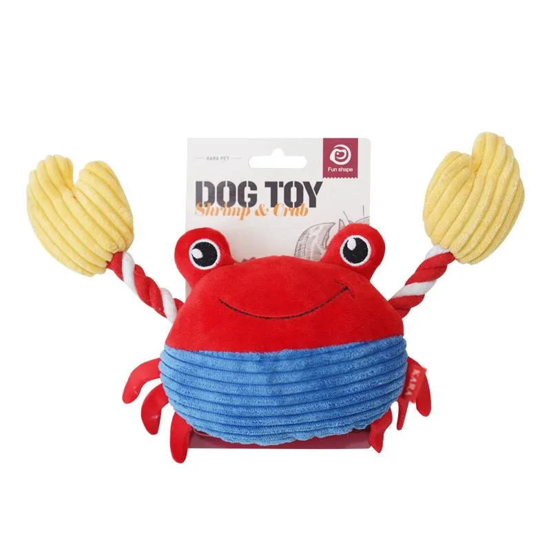 dog toy plush sound bite resistant corgi teddy pet small dog shiba inu grinding teeth high boredom reliever