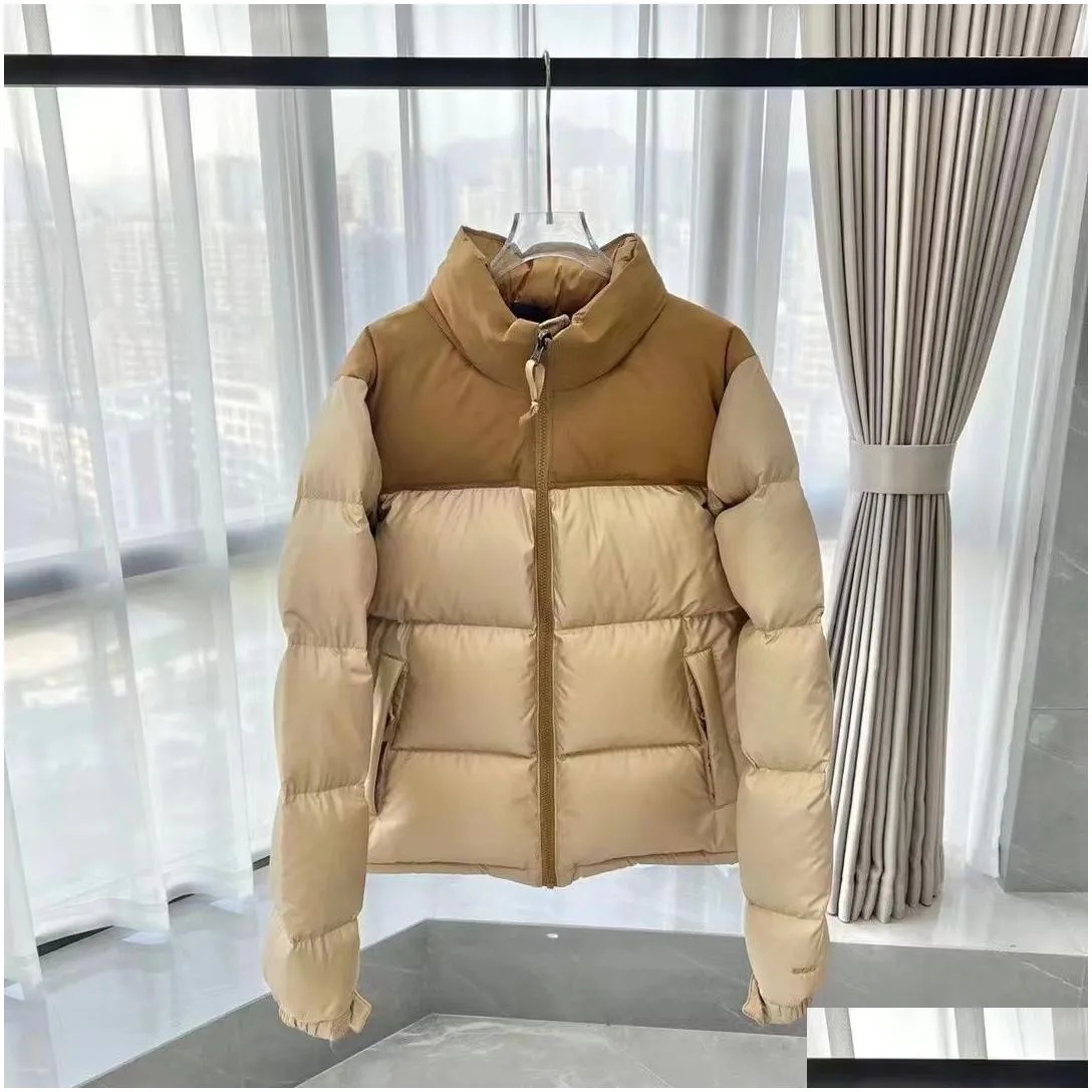 puffer jacket winter jacket puffer jacket women mens hooded parkas letter printing couple clothing windbreaker thick coat wholesale 2 pieces 5%