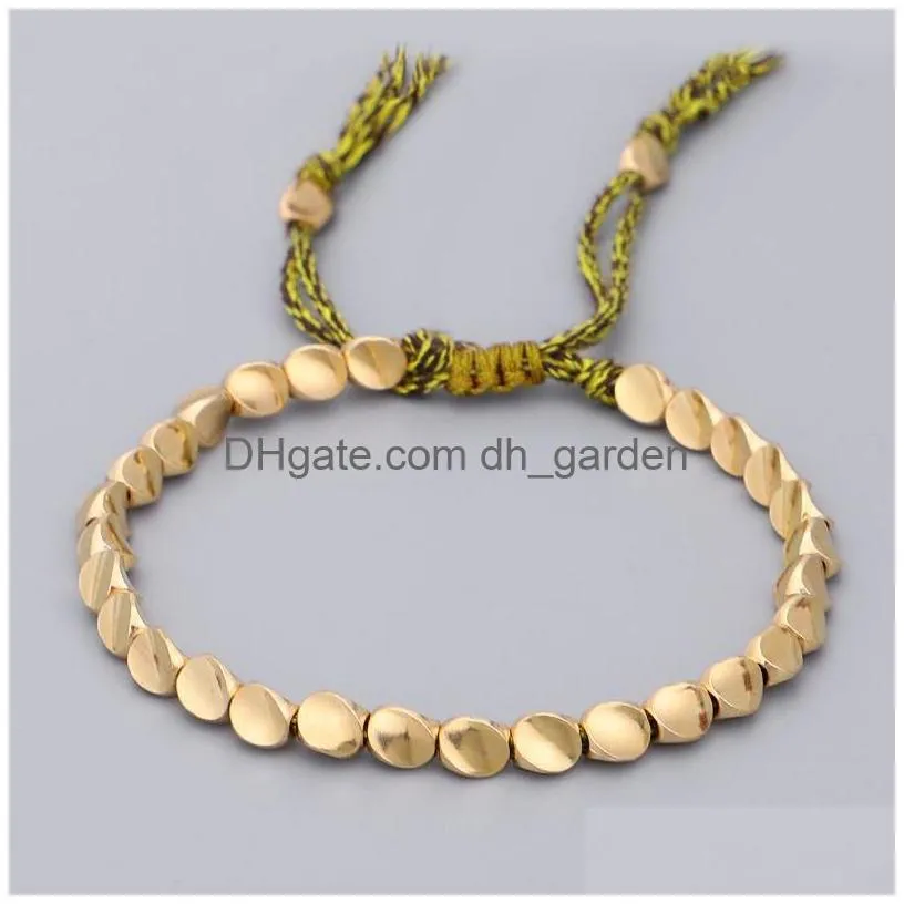 irregular gold pull adjustable tassel charm bracelet weave women bracelets cuff fashion jewelry gift will and sandy
